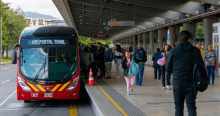 Movilidad en Bogotá en el Día sin Carro y sin Moto seis de febrero