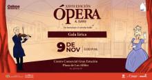 Concierto Orquesta Filarmónica este 9 de noviembre con Ópera