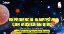 Planetario en Bogotá con concierto 22 de noviembre 2024