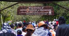 Planes en Bogotá sendero de Monserrate domingo 12 de enero de 2025 