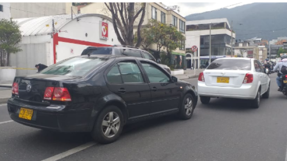 Incidente vial calle 83 con carrera 16 