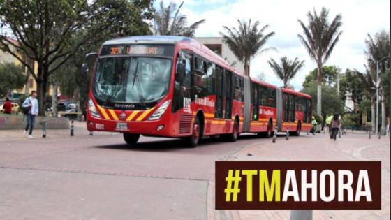 TransMilenio opera con normalidad