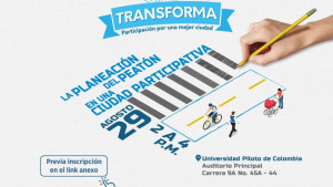 La planeación del peatón en una ciudad participativa 