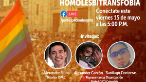 Participa en la charla 'Colombia libre de homolesbitransfobia'