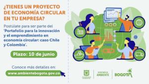 La convocatoria estará abierta hasta el 10 de junio. Imagen: Secretaría de Ambiente.