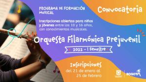 Convocatoria Orquesta Filarmónica Prejuvenil 