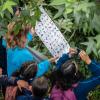 En la foto aparecen niños que hacen parte del programa "Colegios Amigos del Turismo".