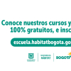 Cursos gratis en Bogotá: Formación en temas de construcción y hábitat