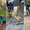 Bogotá redobla operativos de limpieza para evitar inundaciones por lluvias