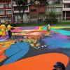 Bogotá se unió a la transformación de la cancha del barrio Villa María