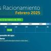 Racionamiento de agua en Bogotá miércoles 12 de febrero de 2025 