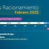 Racionamiento de agua en Bogotá, Chía, Sopó domingo 16 de febrero 2025