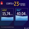 Niveles de embalses por racionamiento de agua Bogotá 23 de marzo 2025