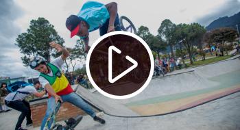 Skate park del parque Tercer Milenio