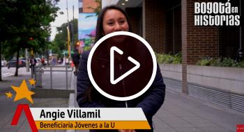 Video: Angie Villamil, de Jóvenes a la U Suba, cuenta su historia