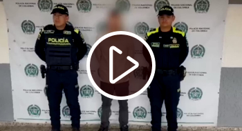 Policía capturó en Bogotá a un hombre con circular roja de la Interpol 