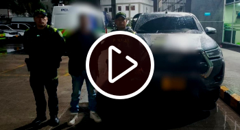 Video: Hombre protagonizó persecución policial en Bogotá tras hurto