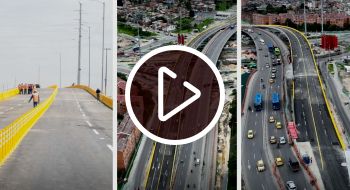 Video: Desde hoy opera puente avenida Primero de Mayo con carrera 68 en Bogotá 