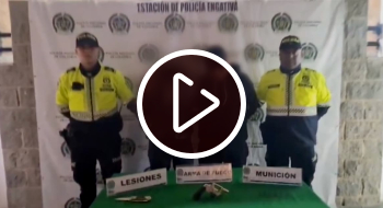 Video: Capturados por porte ilegal de armas y lesiones personales en Engativá