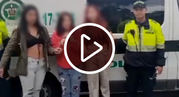 Video: Policía capturó a tres mujeres por hurtar al cosquilleo en TransMilenio