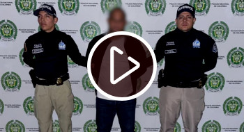 Video: Capturado en Bogotá ciudadano dominicano con circular roja de Interpol