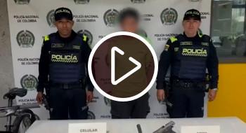 Capturado hombre que hurtaba a mujeres en Usaquén y luego se cambiaba de ropa