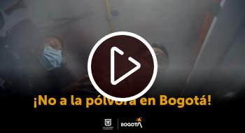 El mejor regalo para las familias de Bogotá es una Navidad sin Pólvora