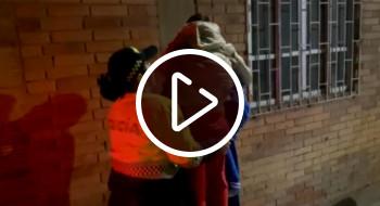 La Policía rescató a un menor que había sido abandonado por su mamá en Bogotá