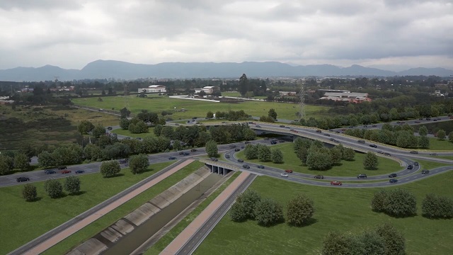 Proyecto ampliación Autopista Norte - Foto: Alcaldía Mayor de Bogotá