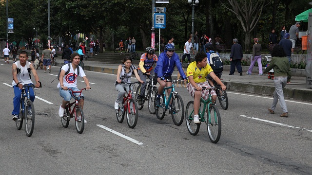 Ciclovía bogotana - Foto: Comunicaciones Alcaldía Bogotá / Camilo Monsalve