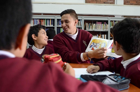 Gestores de lectura colegios Distritales - Foto: Prensa Secretaría de Educación 