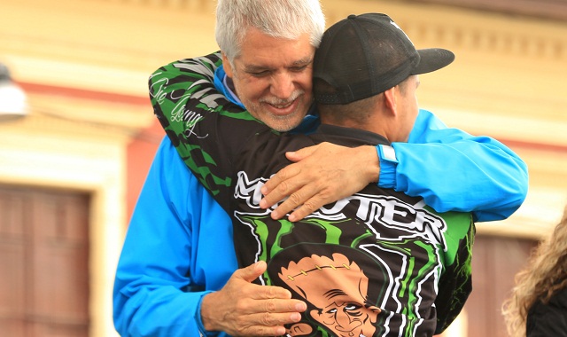 Encuentro con ex habitantes de la calle del Bronx - Foto: Comunicaciones Alcaldía Bogotá / Diego Bauman