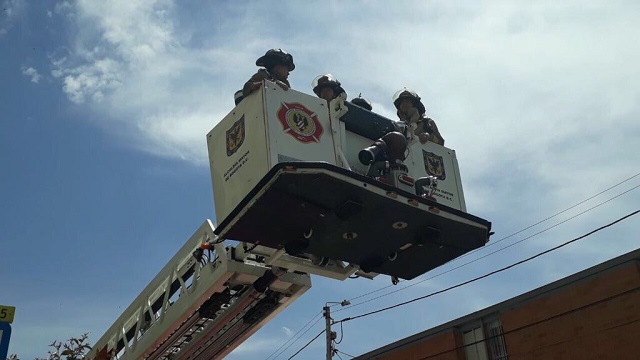 Atención bomberos Bogotá - Foto: Comunicaciones Bomberos 