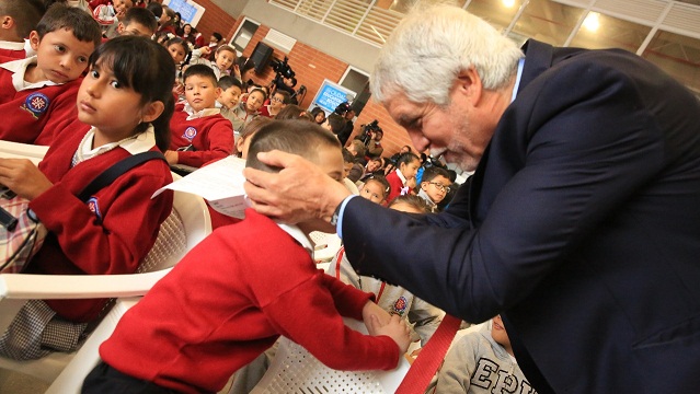 Bienvenida a clases 2018 en Bogotá - Foto: Comunicaciones Alcaldía Mayor de Bogotá / Diego Bauman