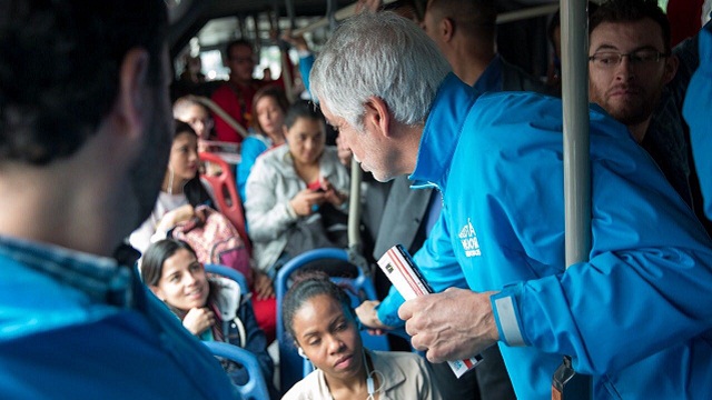 Pedagogía cambio rutas fáciles de TransMilenio - Foto: Comunicaciones Alcaldía Bogotá / Andrés Sandoval