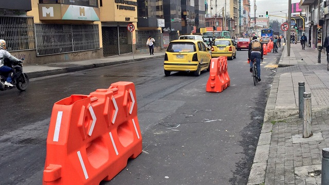 Nuevas CicloRutas en Bogotá - Foto: Prensa Secretaría de Movilidad