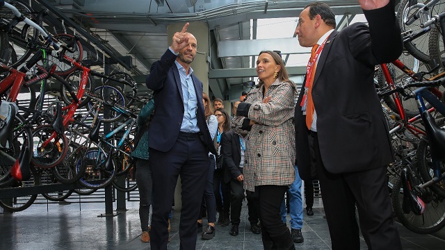 Ministro de Transporte de Argentina en Congreso de Movilidad en Bogotá - Foto: Diego Bauman