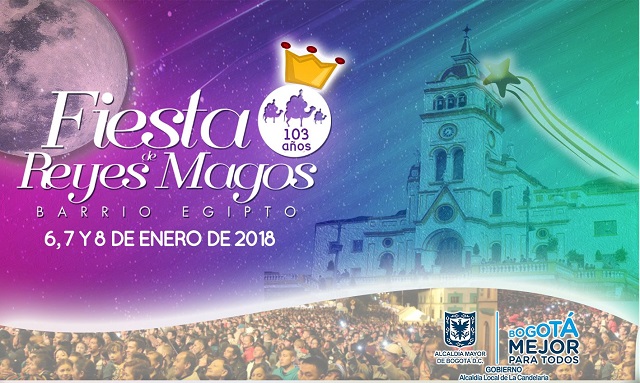 Fiesta de los Reyes Mago en barrio Egipto - Foto: Prensa Secretaría de Gobierno