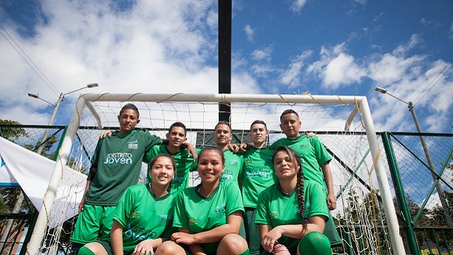 Jóvenes de Bogotá, estrategia va Jugando - Foto: Prensa Secretaría de Integración Social