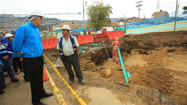 Avances de las obras de la Calle 183 - Foto: Alcaldía Mayor