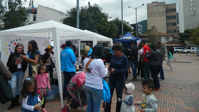 Así atiende el Distrito a los venezolanos en Bogotá - Foto: Secretaría de Gobierno