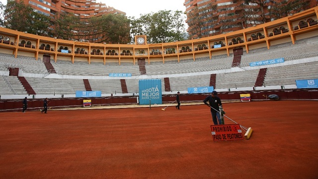 Lista la Santamaría para la Copa Davis - Foto: Alcaldía Mayor de Bogotá/Diego Baumán