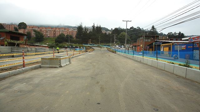 Avances de las obras de la Calle 183 - Foto: Alcaldía Mayor