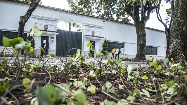 Jardínes por la llegada del papa - Foto: Jardín Botánico de Bogotá