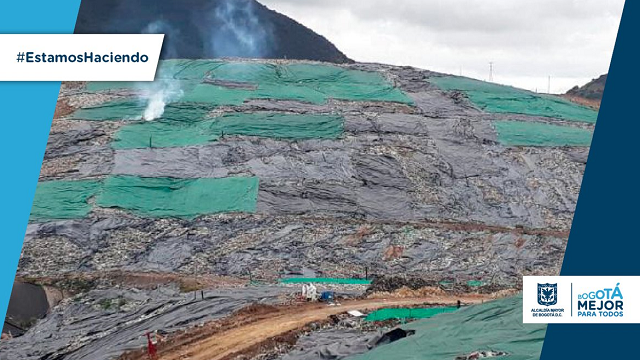 Por lluvias, Distrito activa plan de contingencia en Relleno Doña Juana - Foto: UAESP