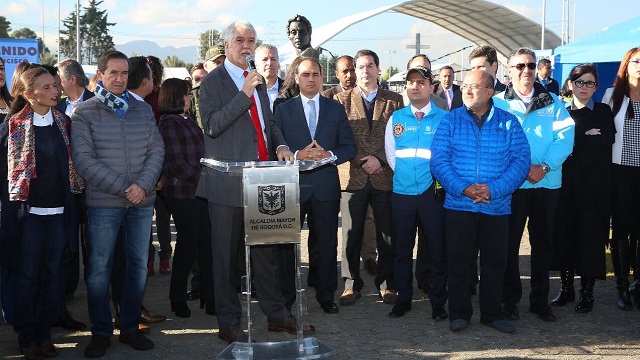 Bogota: lista para recibir al papa - Foto: Alcaldía Mayor de Bogotá/Diego Baumán