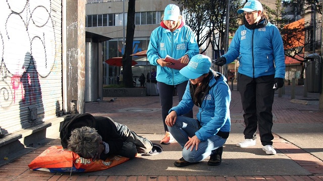 Distrito no prohíbe donaciones para habitantes de calle - Foto: Secretaría de Integración Social