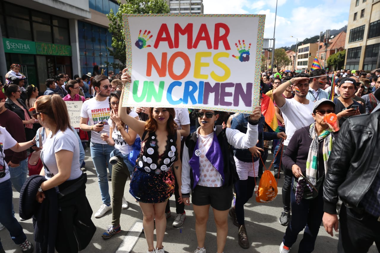 Marcha por el respeto y la igualdad - FOTO: Prensa Planeación Distrital