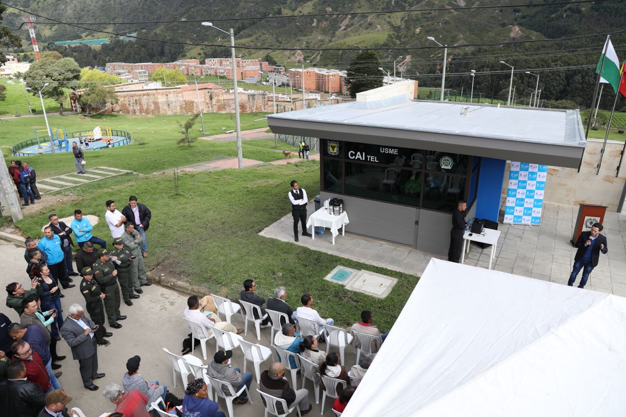 CAI en la localidad de Usme - Foto Prensa Mebog