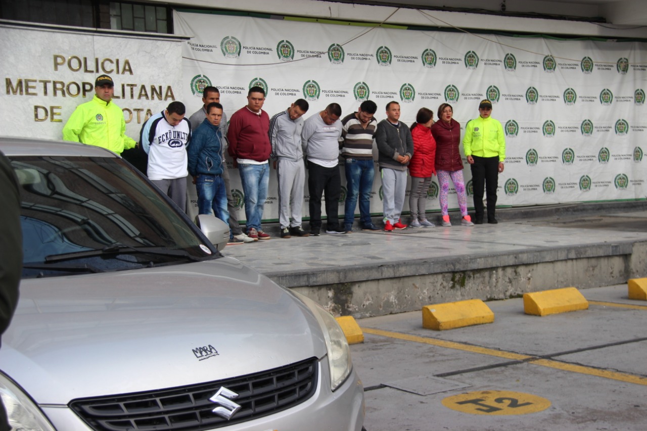 Bandas robo de vehículos capturadas - FOTO: Consejería de Comunicaciones